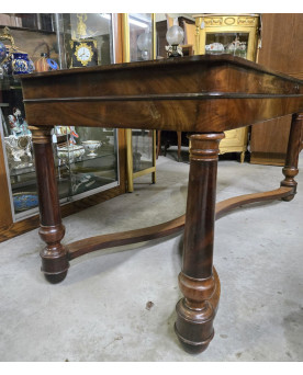 Le village de 58 brocanteurs - Buffet époque Empire en noyer