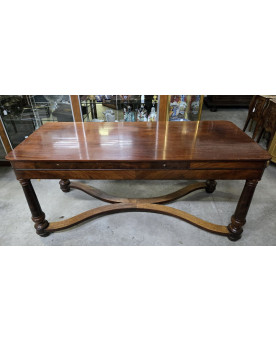 Le village de 58 brocanteurs - Buffet époque Empire en noyer