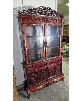 Le village de 58 brocanteurs - Buffet époque Empire en noyer