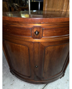 Le village de 58 brocanteurs - Encoignure époque Napoléon III en acajou