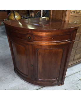 Le village de 58 brocanteurs - Encoignure époque Napoléon III en acajou