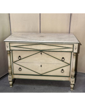 Le village de 58 brocanteurs - Buffet époque Empire en noyer