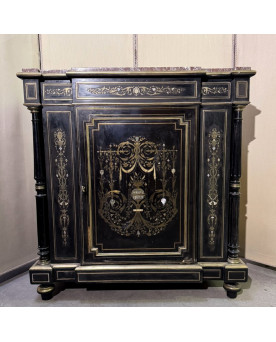 Le village de 58 brocanteurs - Buffet époque Empire en noyer
