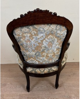 Le village de 58 brocanteurs -  Vitrine Venitienne en bois peint