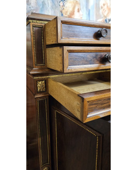 Le village de 58 brocanteurs - Buffet époque Empire en noyer
