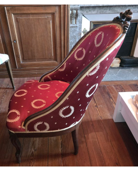 Le village de 58 brocanteurs -  Vitrine Venitienne en bois peint