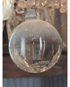 Le village de 58 brocanteurs - Important lustre en cristal de Baccarat – Époque XIXᵉ siècle