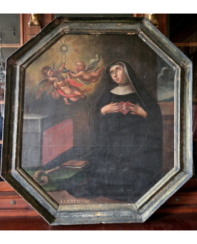 Le village de 58 brocanteurs - Buffet époque Empire en noyer