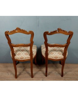 Le village de 58 brocanteurs -  Vitrine Venitienne en bois peint