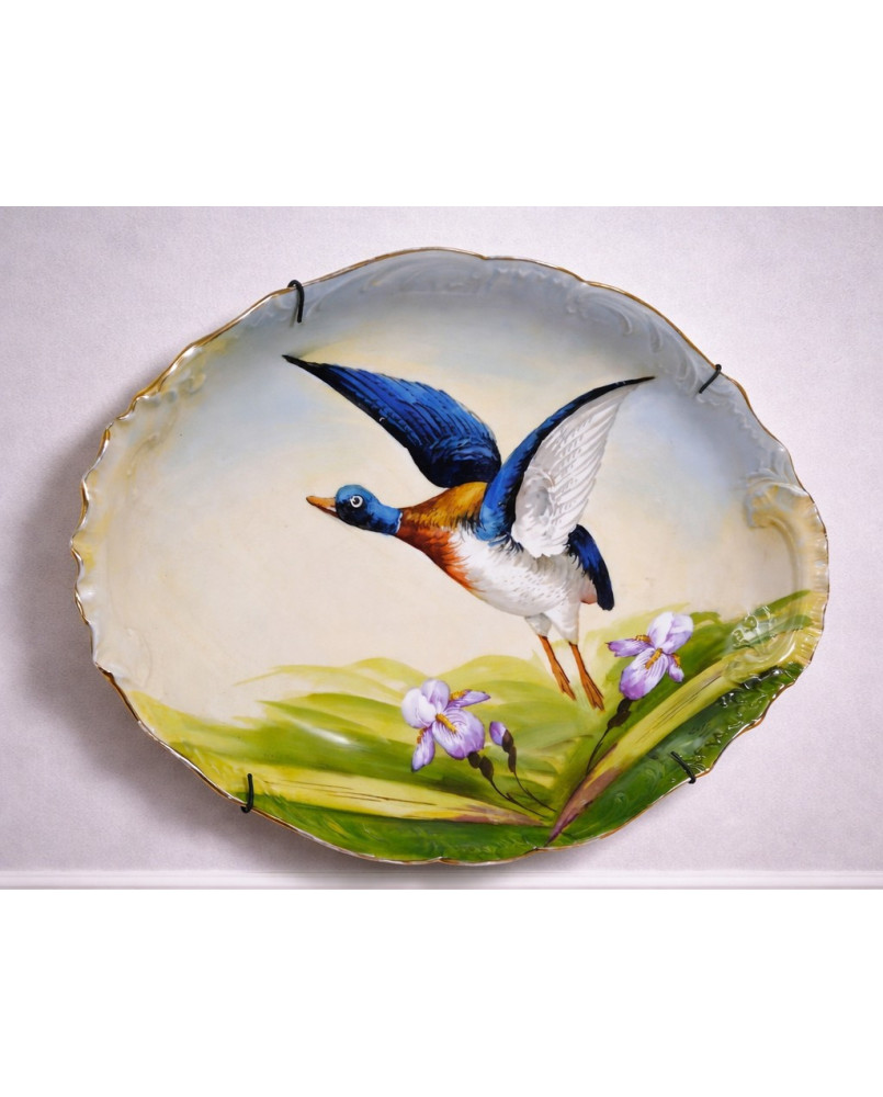 Le village de 58 brocanteurs -  Vitrine Venitienne en bois peint