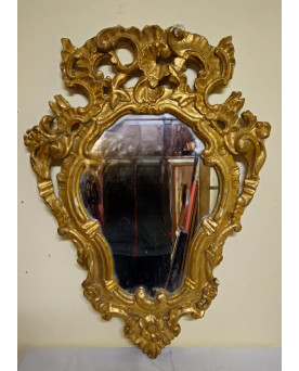 Le village de 58 brocanteurs -  Vitrine Venitienne en bois peint