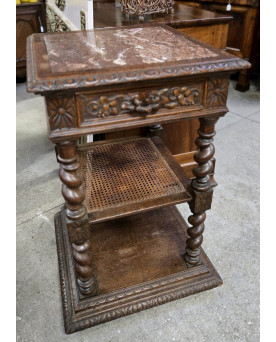 Le village de 58 brocanteurs -  Vitrine Venitienne en bois peint