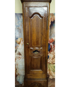 Le village de 58 brocanteurs - Grande horloge comtoise ancienne – XIXe siècle – Meuble en bois massif