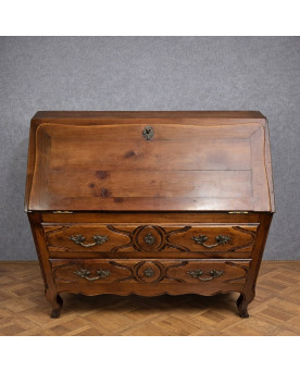 Le village de 58 brocanteurs -  Vitrine Venitienne en bois peint