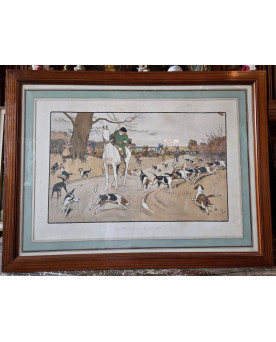 Le village de 58 brocanteurs -  Vitrine Venitienne en bois peint
