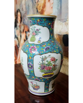 Le village de 58 brocanteurs - Importante étagère ou Bibus en bois laqué