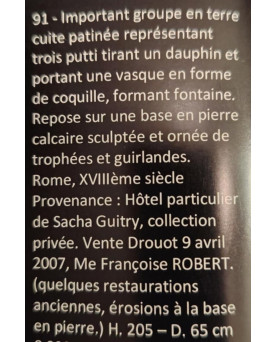 Le village de 58 brocanteurs - Importante étagère ou Bibus en bois laqué