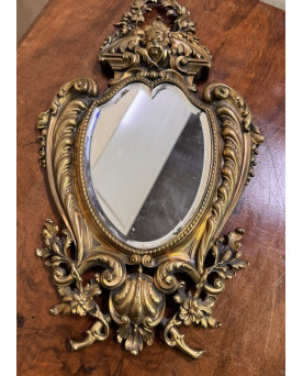 Le village de 58 brocanteurs - Importante étagère ou Bibus en bois laqué