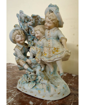 Le village de 58 brocanteurs -  Secrétaire époque Empire en noyer