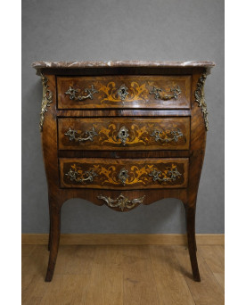 Le village de 58 brocanteurs - Buffet époque Empire en noyer