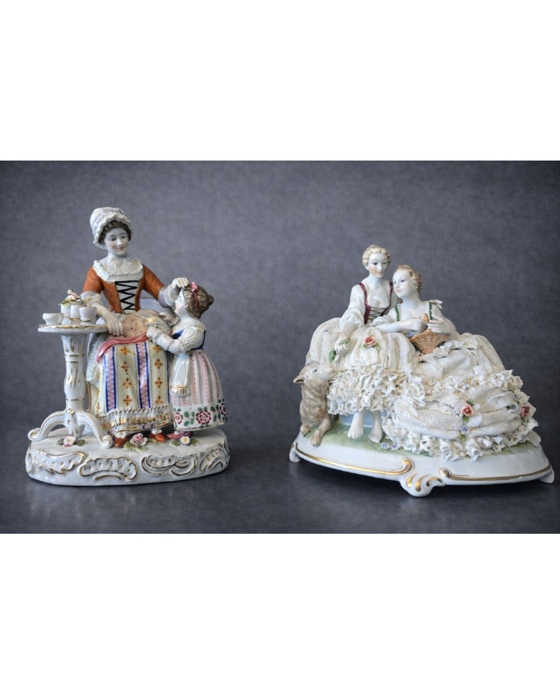 Le village de 58 brocanteurs - Buffet époque Empire en noyer
