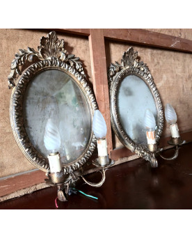 Le village de 58 brocanteurs -  Secrétaire époque Empire en noyer