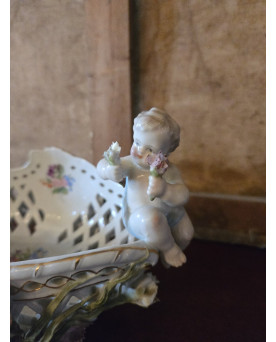 Le village de 58 brocanteurs - Buffet époque Empire en noyer