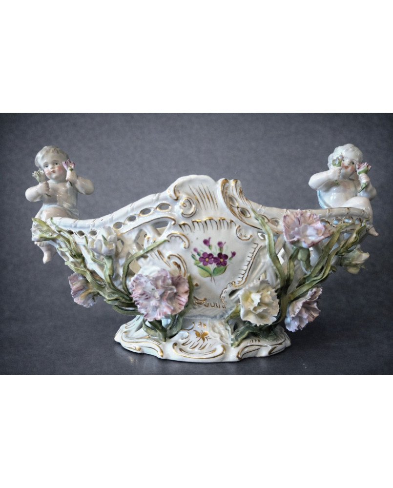 Le village de 58 brocanteurs - Buffet époque Empire en noyer