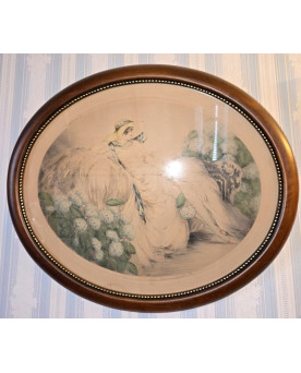 Le village de 58 brocanteurs - Buffet époque Empire en noyer