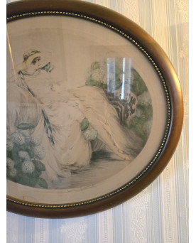 Le village de 58 brocanteurs - Buffet époque Empire en noyer