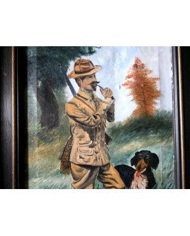 Le village de 58 brocanteurs - Buffet époque Empire en noyer