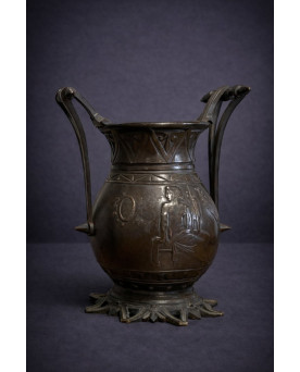 Le village de 58 brocanteurs - Buffet époque Empire en noyer