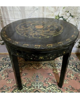Le village de 58 brocanteurs -  Vitrine Venitienne en bois peint