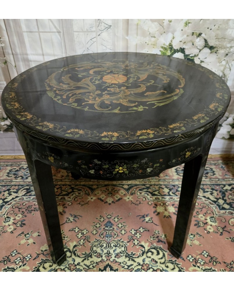 Le village de 58 brocanteurs -  Asie XXeme : table d'appoint en laque