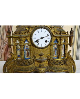 Le village de 58 brocanteurs - Buffet époque Empire en noyer