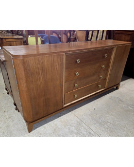 Le village de 58 brocanteurs - D'aprés André Arbus buffet en enfilade époque Art Déco en acajou blond