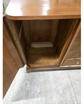 Le village de 58 brocanteurs - D'aprés André Arbus buffet en enfilade époque Art Déco en acajou blond
