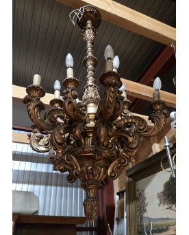 Le village de 58 brocanteurs - Buffet époque Empire en noyer