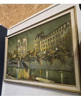Le village de 58 brocanteurs - Buffet époque Empire en noyer