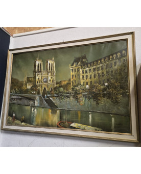 Le village de 58 brocanteurs - Buffet époque Empire en noyer