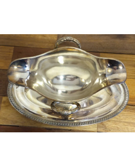 Le village de 58 brocanteurs - Buffet époque Empire en noyer