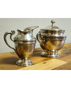 Le village de 58 brocanteurs - Buffet époque Empire en noyer