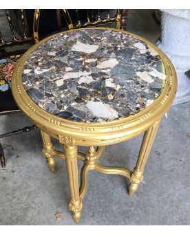 Le village de 58 brocanteurs - D'après Riesener : Secrétaire de style louis XVI en marqueterie