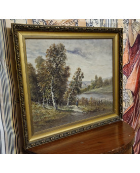 Le village de 58 brocanteurs - Buffet époque Empire en noyer