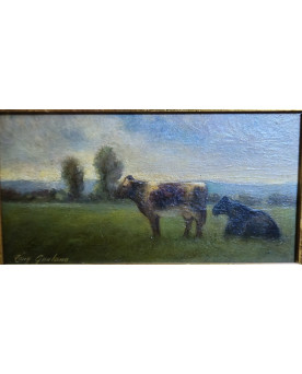 Le village de 58 brocanteurs - Buffet époque Empire en noyer