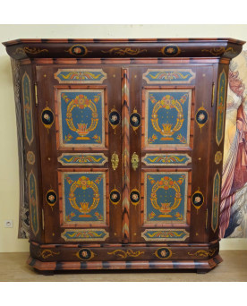 Le village de 58 brocanteurs - Buffet époque Empire en noyer