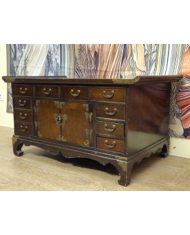 Le village de 58 brocanteurs - Buffet époque Empire en noyer