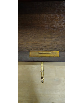 Le village de 58 brocanteurs - Console époque Empire – Acajou – 1 tiroir - XIXeme siecle
