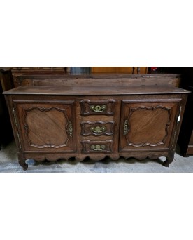 Le village de 58 brocanteurs - Buffet Lorrain en enfilade époque Louis XV en chene