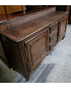 Le village de 58 brocanteurs - Paire de meubles d'appui "Boulle" galbés époque Napoléon III en incrustation de laiton doré